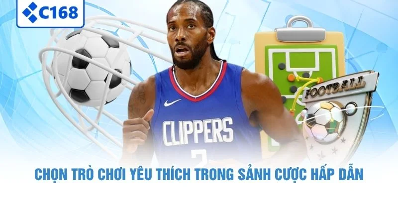Chọn trò chơi yêu thích trong sảnh cược hấp dẫn