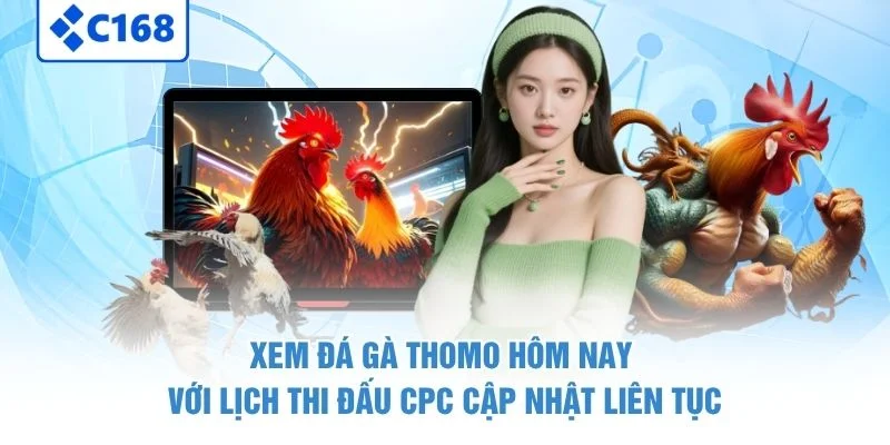 Xem đá gà Thomo hôm nay với lịch thi đấu CPC cập nhật liên tục